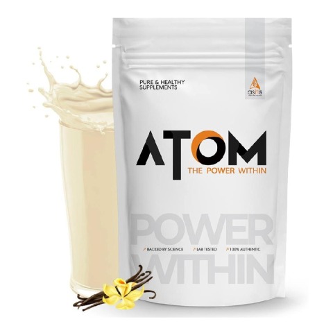 4 - AS-IT-IS Nutrition ATOM Nitro Whey with Creatine,  2.2 lb  Classic Vanilla 