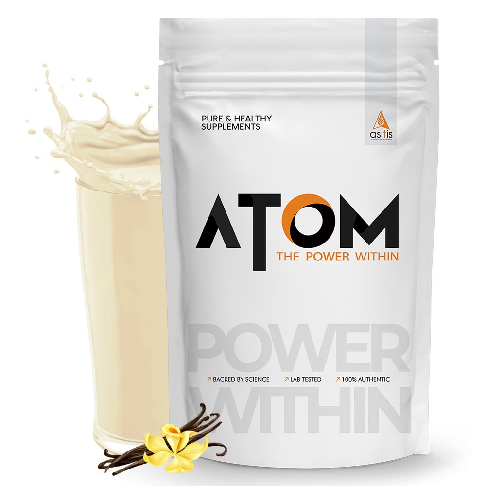 AS-IT-IS Nutrition ATOM Nitro Whey with Creatine,  2.2 lb  Classic Vanilla  image 1