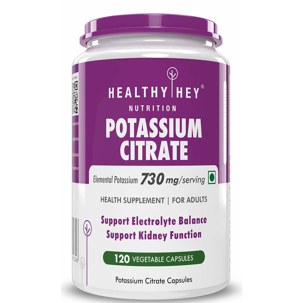 HealthyHey Nutrition Potassium Citrate,  120 capsules -picture-12