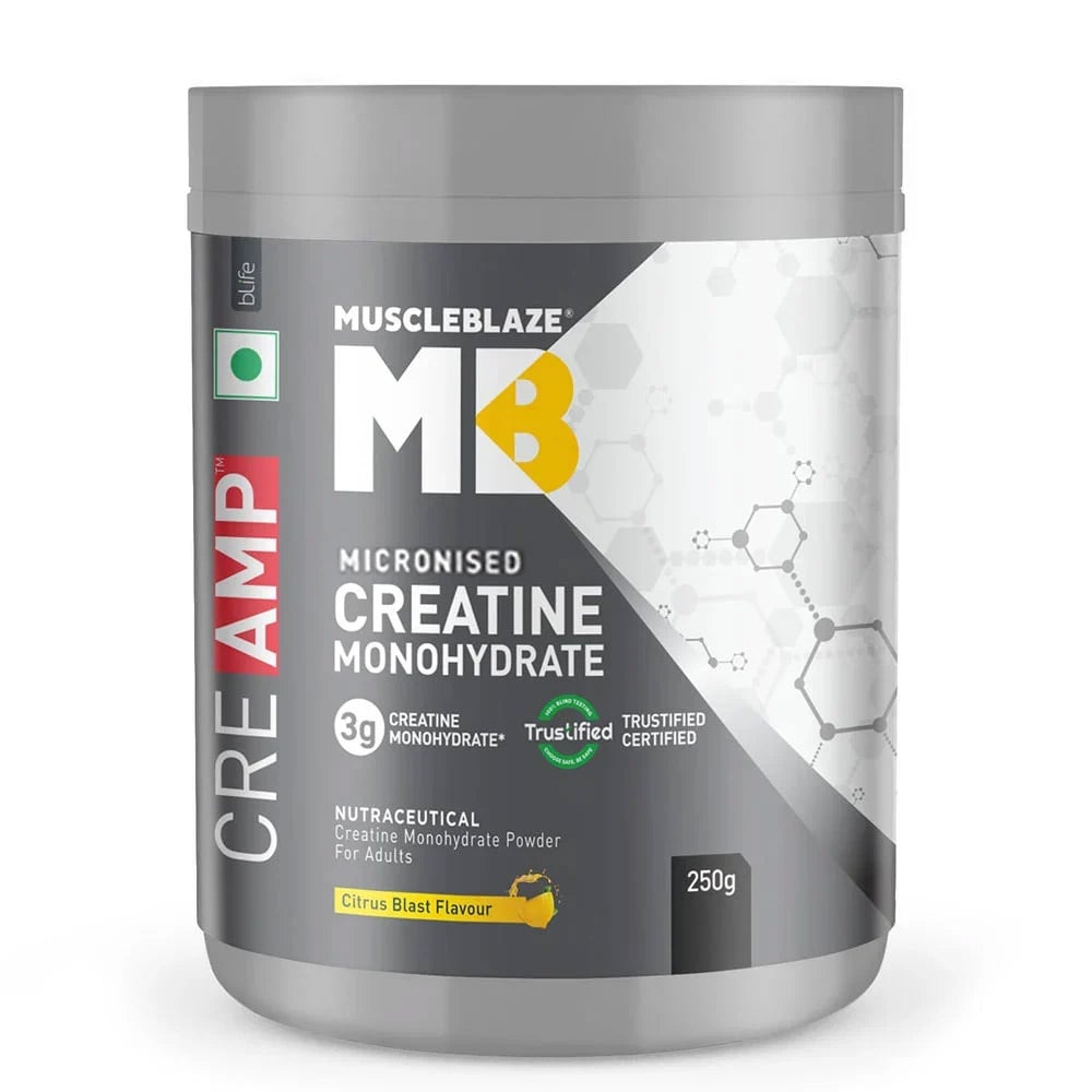 1 - MuscleBlaze Creatine Monohydrate OP,  Citrus Blast  0.55 lb 