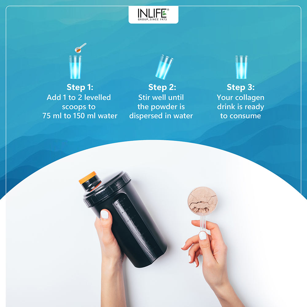 4 - INLIFE Hydrolyzed&nbsp;Fish Collagen Peptides,  200 g  Unflavoured (Clinically Proven Japanese Type 1) 