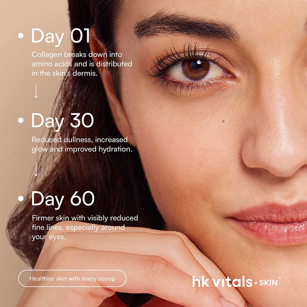 7 - HK Vitals Skin Radiance Collagen,  Marine Collagen  100 g  Lemon