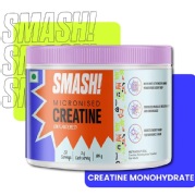 Smash Micronised Creatine Monohydrate- Unflavoured 0.22 lb