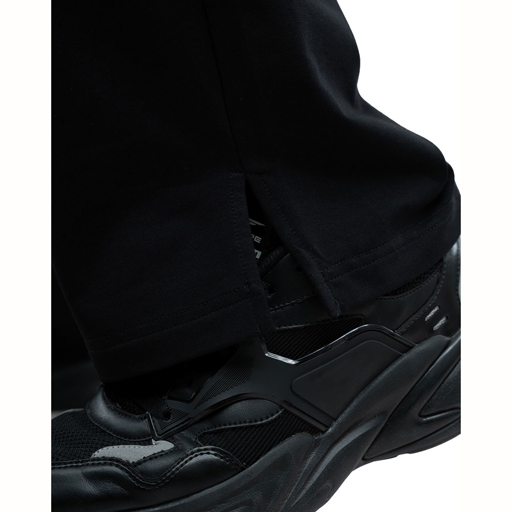 8 - Athflex Men's Straight Fit Classic Workout Pants,  Black  Large 