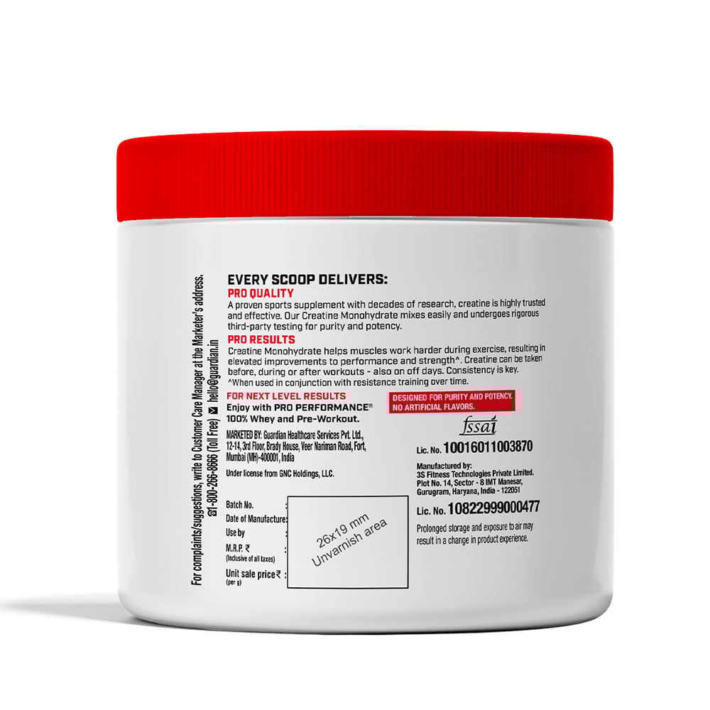 11 - GNC Pro Performance Creatine+ Electrolytes,  Orange  0.55 lb 