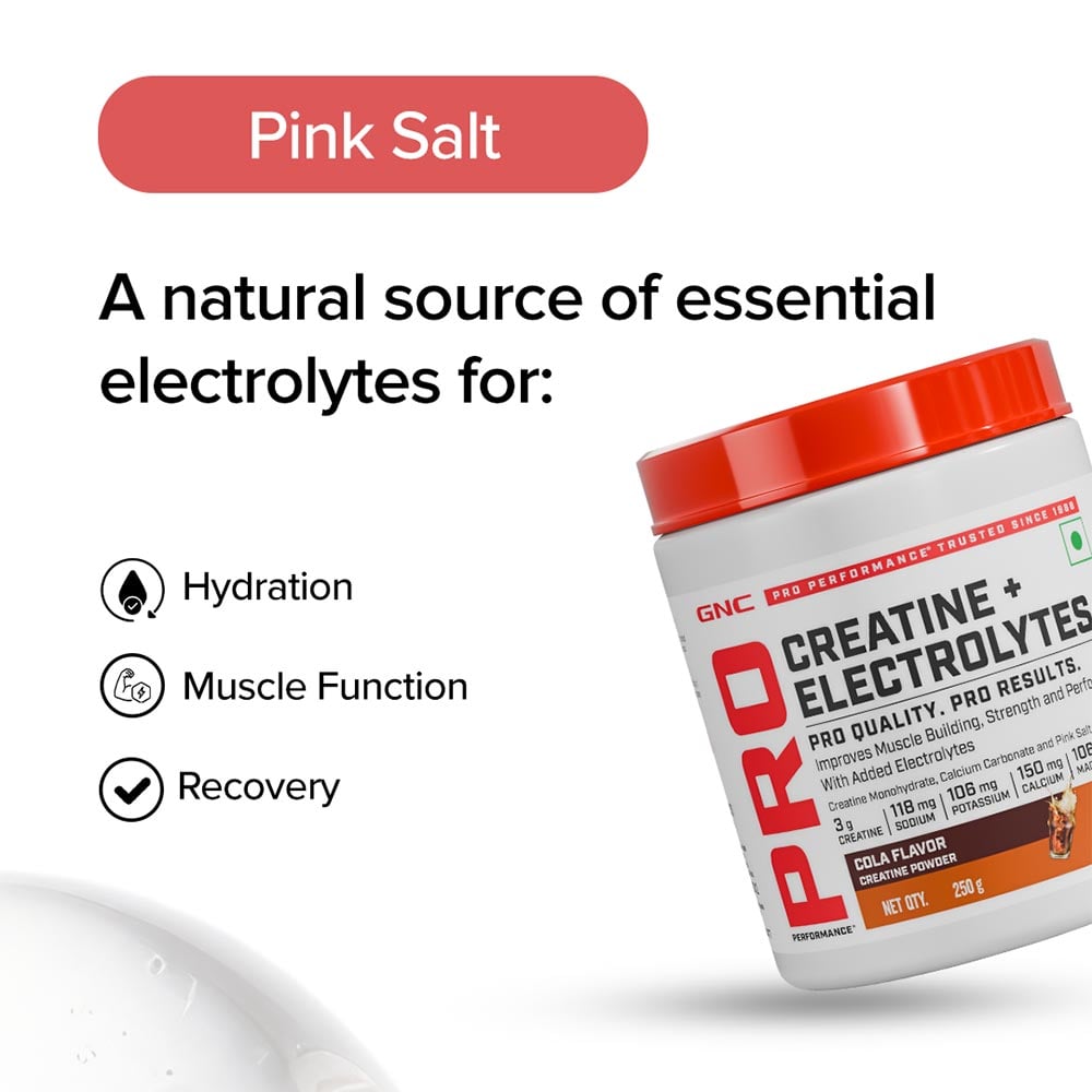10 - GNC Pro Performance Creatine+ Electrolytes,  Orange  0.88 lb 
