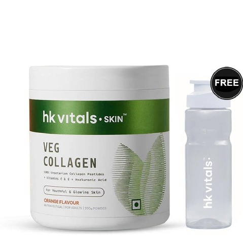 HealthKart HK Vitals Skin Radiance Collagen, 200 g Orange - Veg