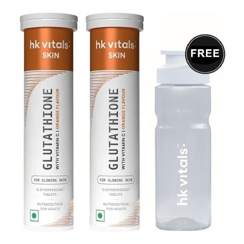 HealthKart HK Vitals Glutathione Effervescent,  Orange  30 tablet(s) 
