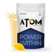 AS-IT-IS Nutrition ATOM PWR Whey Protein- 2.2 lb Mango