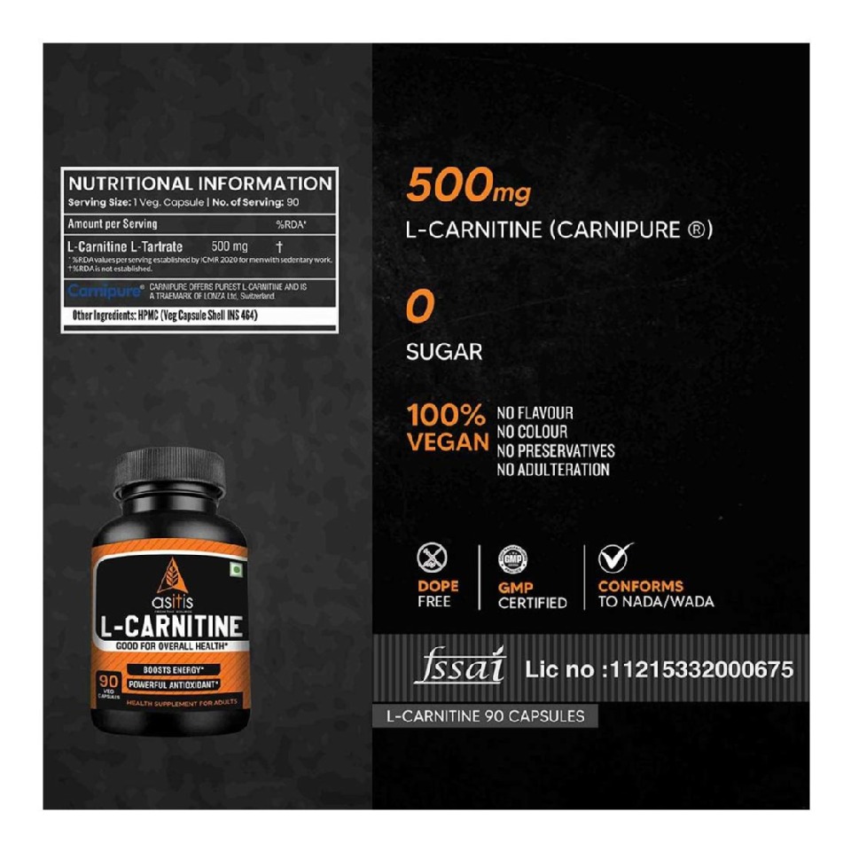 L Carnitine 500 mg at Best Price in India