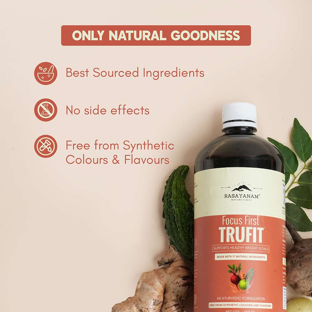 4 - Rasayanam Slim Trim Juice,  Unflavoured  750 ml 