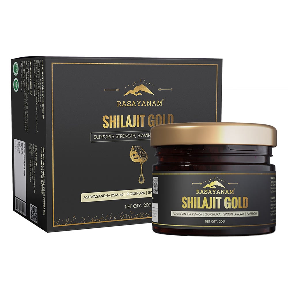 1 - Rasayanam Shilajit Gold Resin,  20 g 