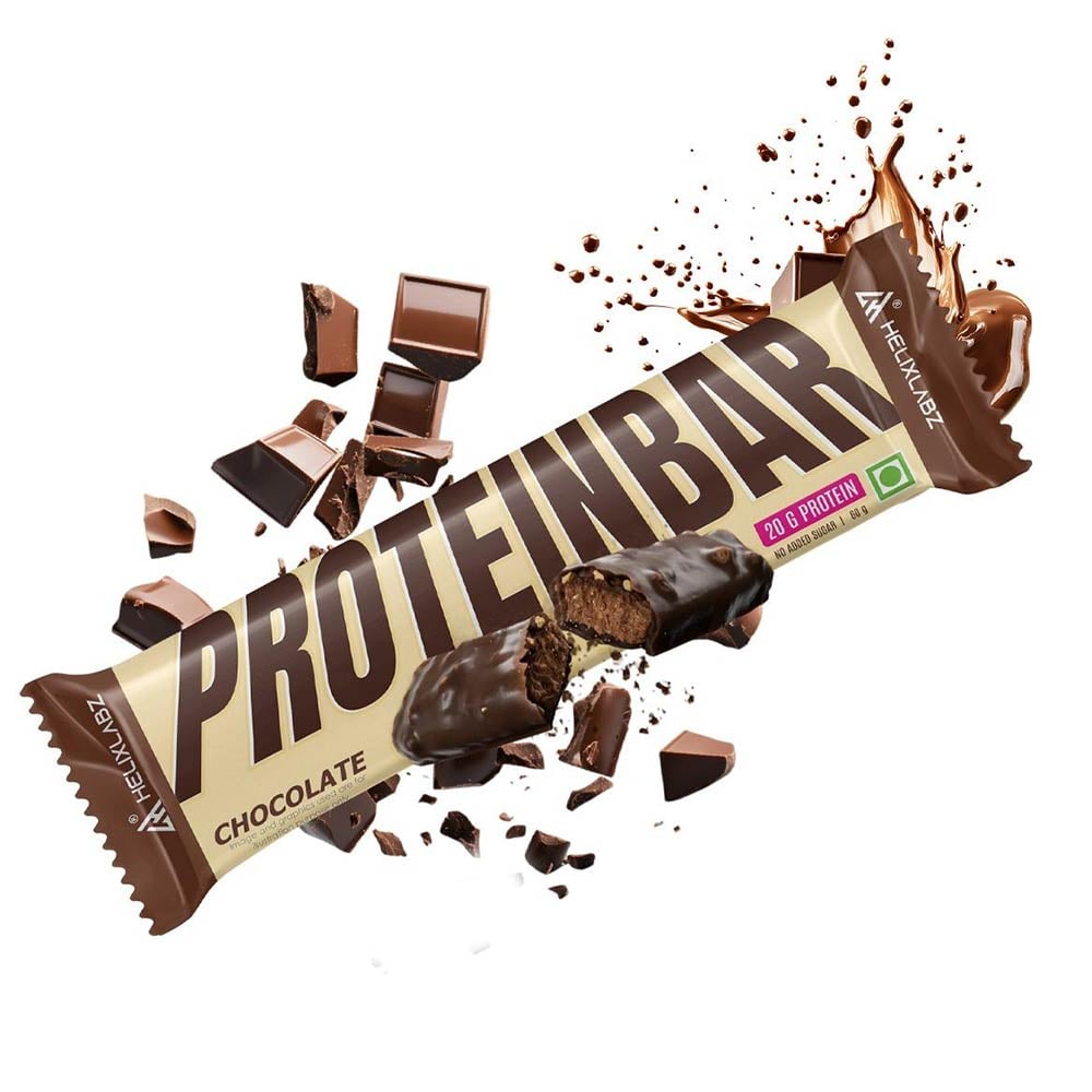 1 - Helixlabz Protein Bar,  1 bar(s)  Chocolate 