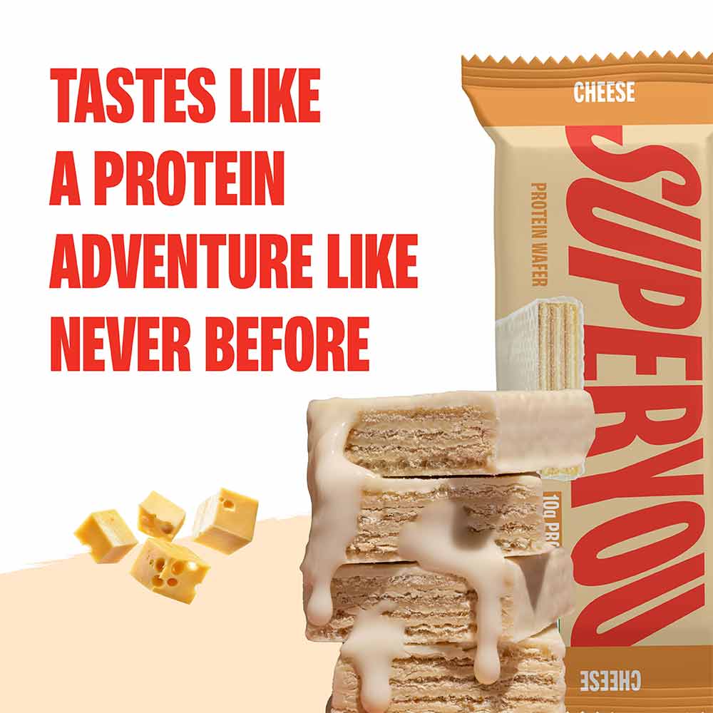 3 - Superyou Protein Wafer Bar,  10 bar(s)  Cheese 