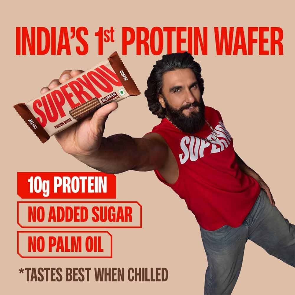 5 - Superyou Protein Wafer Bar,  10 bar(s)  Coffee 