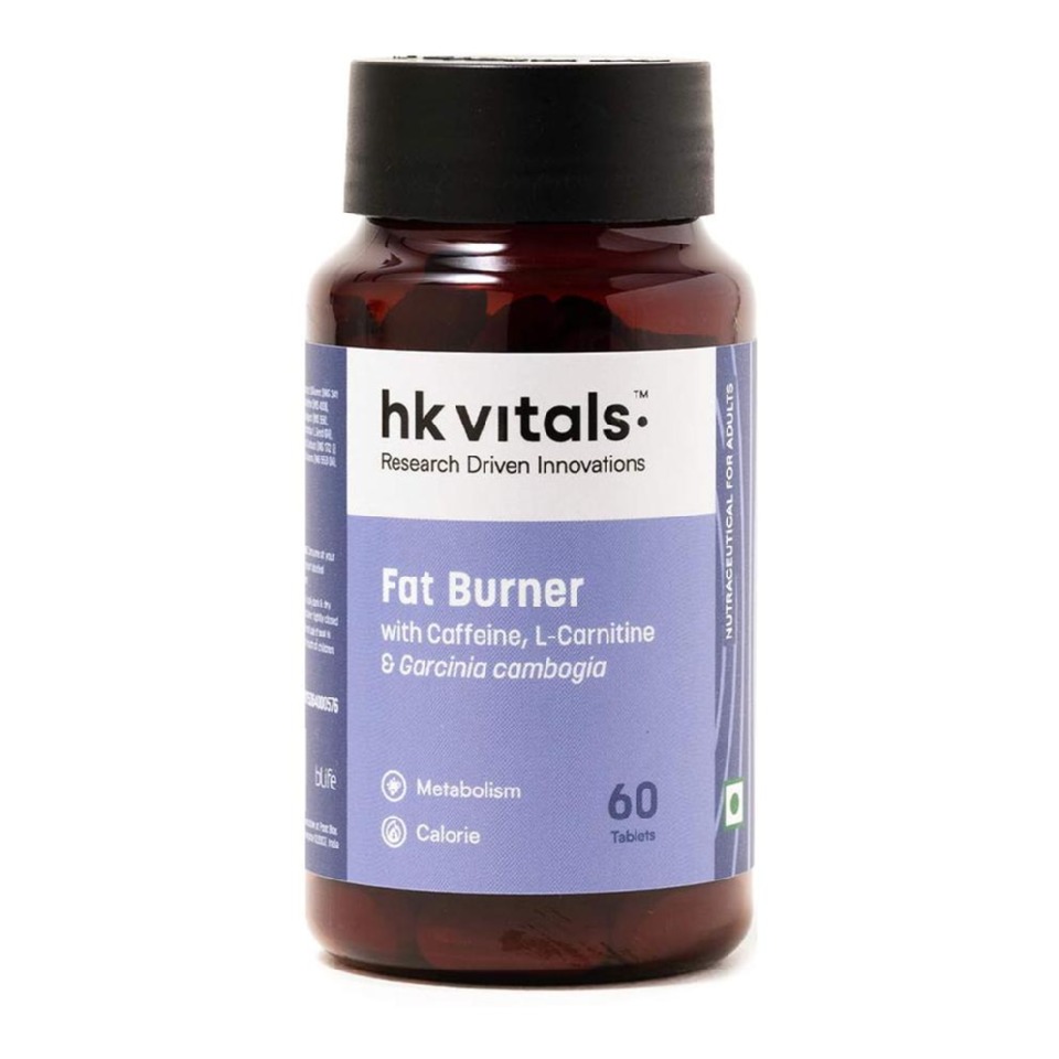 l carnitine vs fat burner HK Vitals with Caffeine L- & Garcinia, 60 Tablets Unflavoured women's health Flavor:Green Apple Candy New Product Alert: Dr.