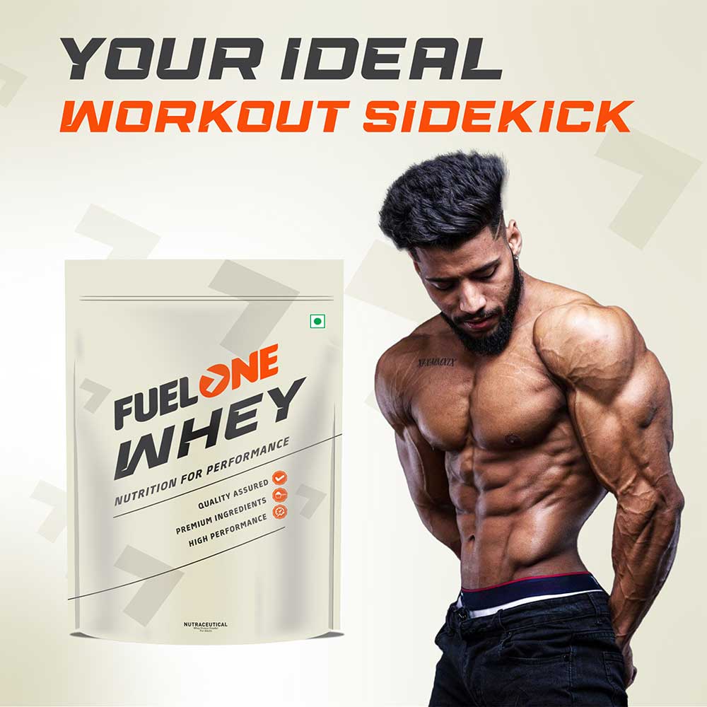 1 - Fuel One Whey Protein Powder,  2.2 lb  Chocolate 