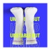 3 - Smash Socks,  White - Unstable but Jacked&nbsp;Socks  Crew Length 