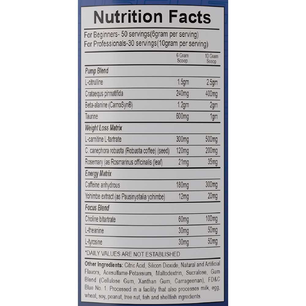4 - Americanz Muscles Super Burn,  0.66 lb  Orange Lime 