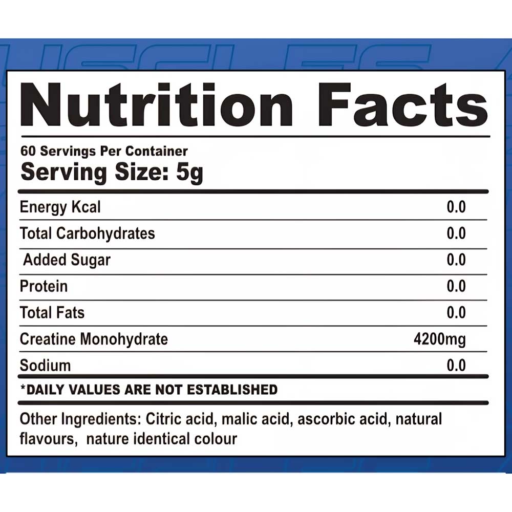 4 - Americanz Muscles Creatine Monohydrate,  Mango Madness  0.66 lb 