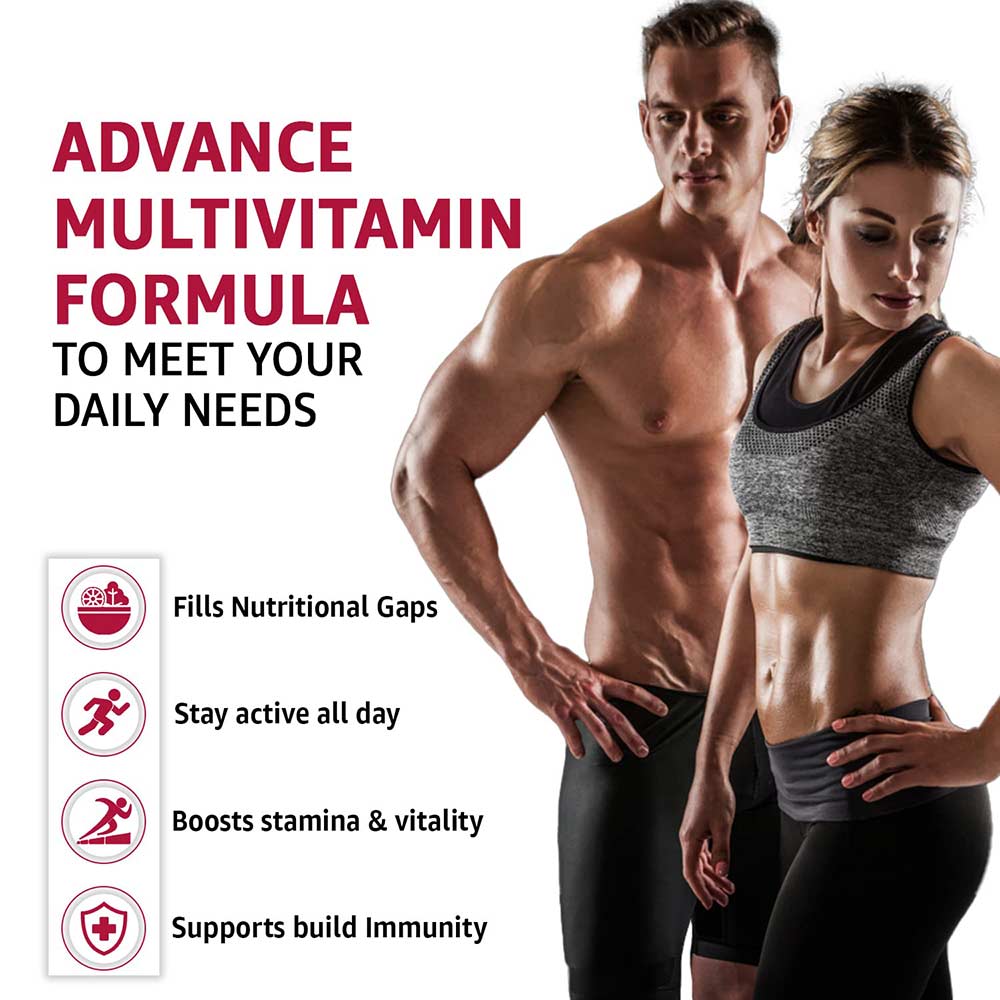 4 - Naturyz Daily Multivitamin Extreme Energy,  60 tablet(s)  Unflavoured 