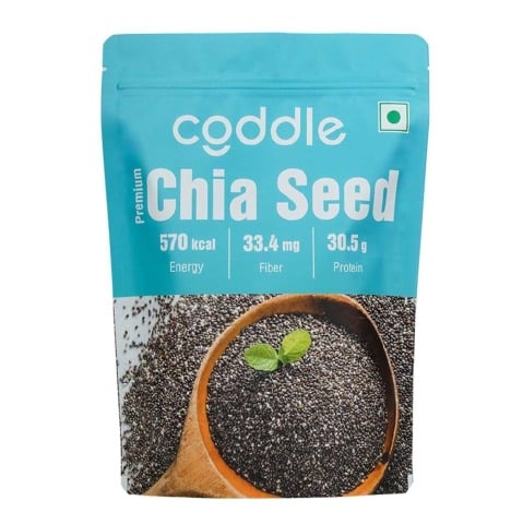 1 - Coddle Premium Chia Seeds,  500 g  Unflavoured 