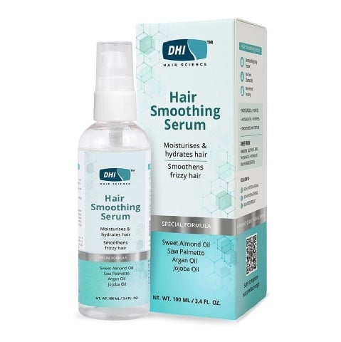 1 - DHI Hair Smoothing Serum,  100 ml  for Dry & Frizzy Hair 
