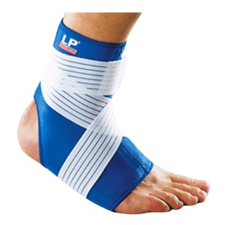 LP Support Ankle Support With Strap (728), Blue Medium
