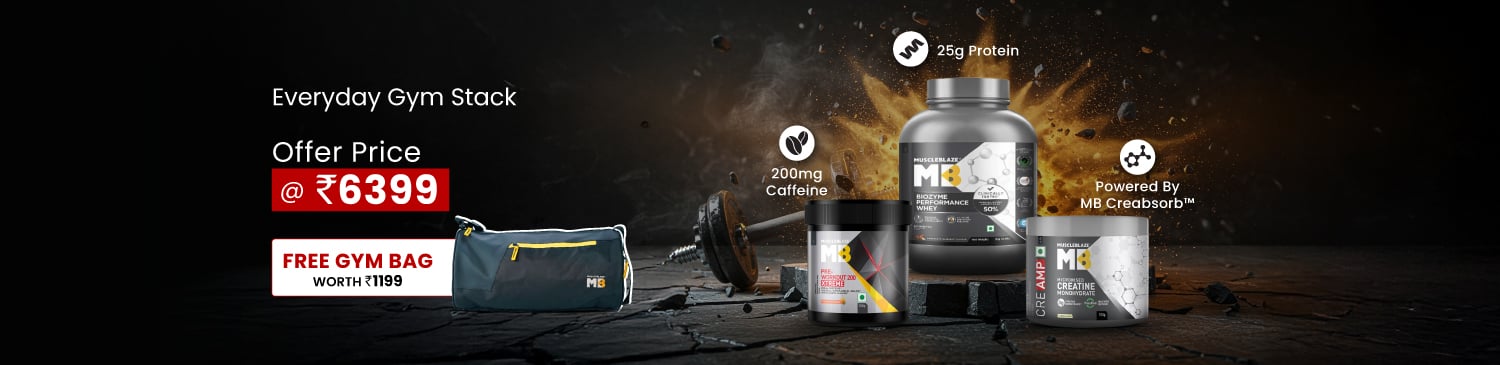 Everyday Gym Stack Offer Price @ Rs. 6399 | Free Gym Bag (worth Rs 1199)