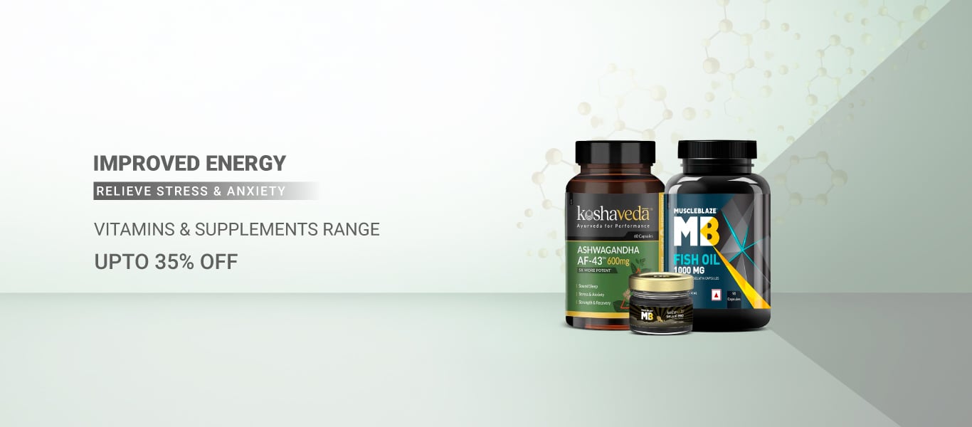 Vitamins & Supplements - Upto 35% Off