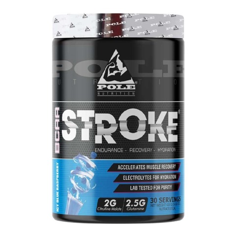 1 - Pole Nutrition BCAA Stroke,  0.93 lb  30 Servings  Blue Raspberry 