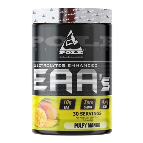 1 - Pole Nutrition EAA,  Pulpy Mango  0.86 lb  30 Servings 