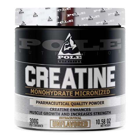 1 - Pole Nutrition Creatine Monohydrate,  Unflavoured  0.66 lb 