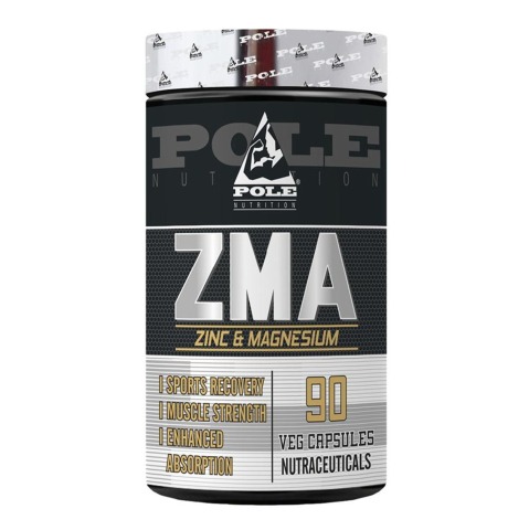 1 - Pole Nutrition ZMA,  90 capsules  Unflavoured 