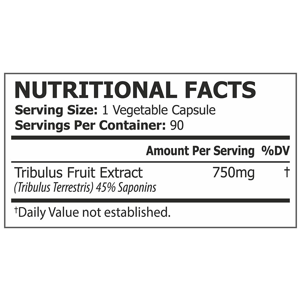 3 - Pole Nutrition Tribulus,  90 capsules 