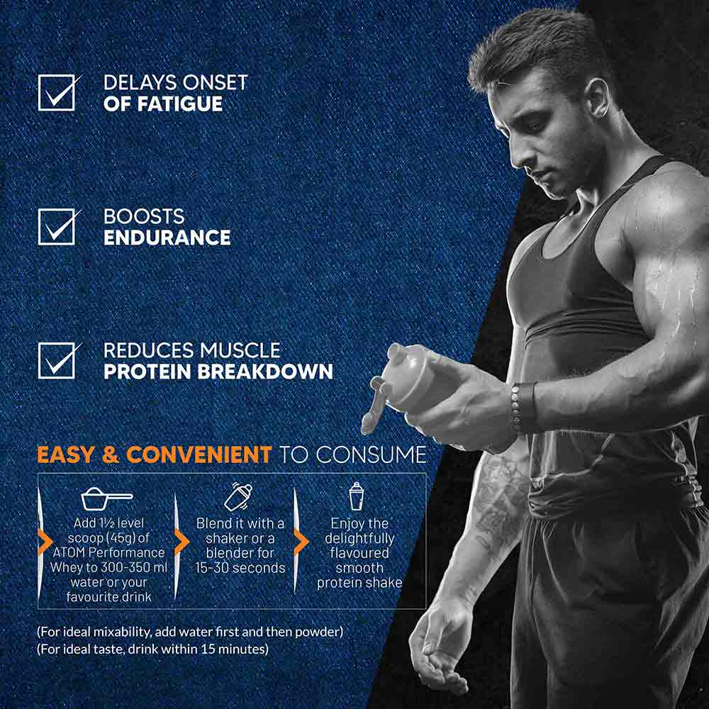 2 - AS-IT-IS Nutrition ATOM Performance Whey,  2.2 lb  Pista Fusion 