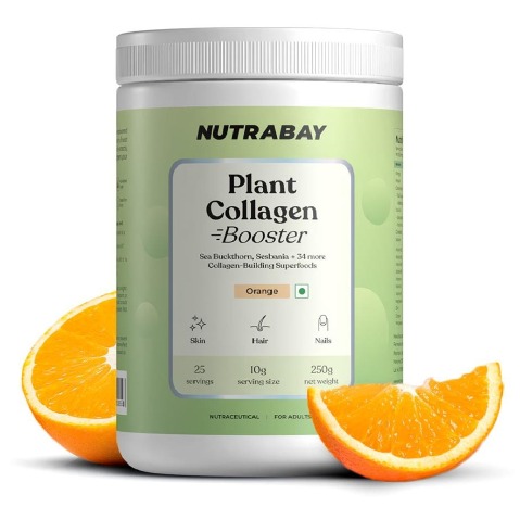 Nutrabay Plant Collagen Booster,  250 g  Orange 