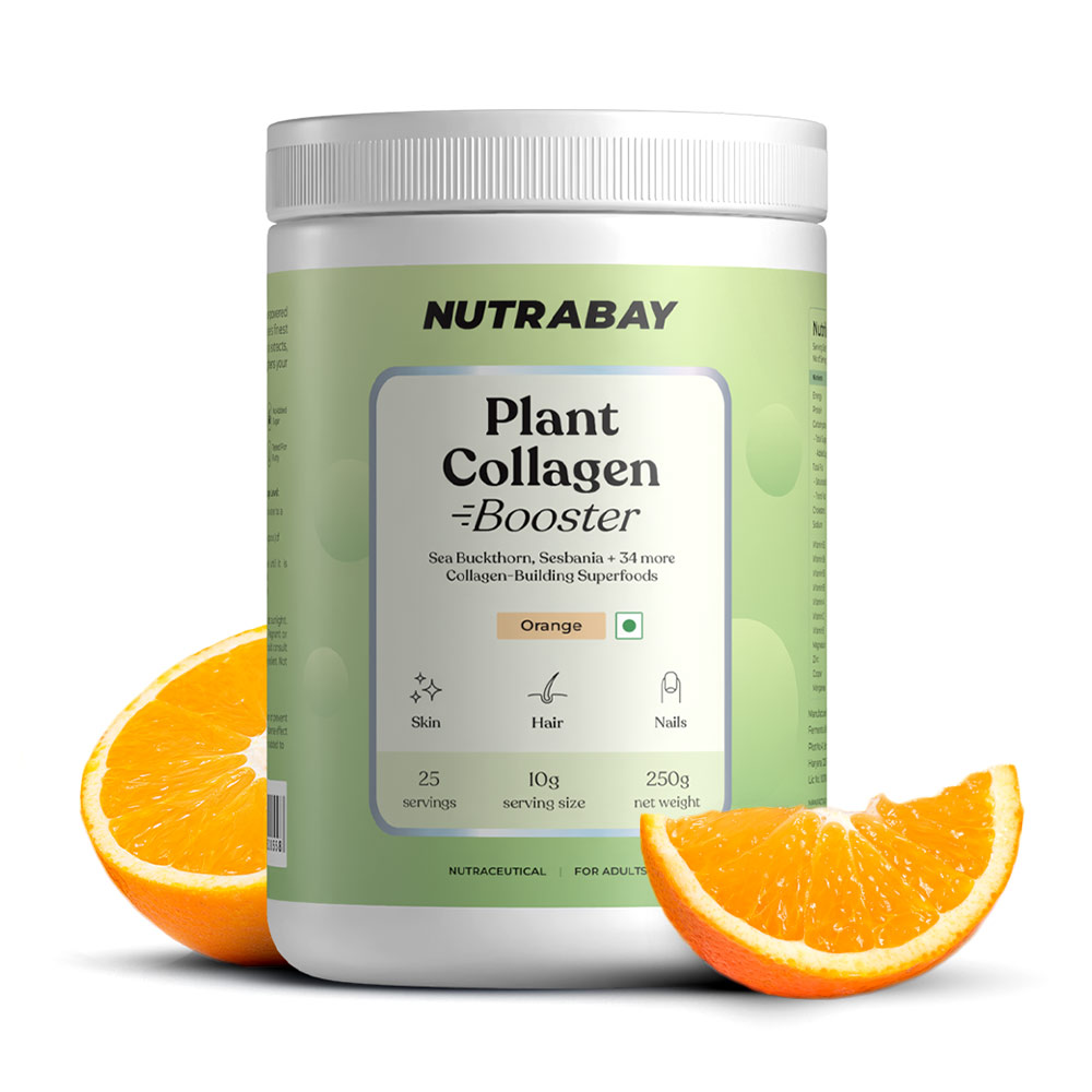 Nutrabay Plant Collagen Booster,  250 g  Orange 