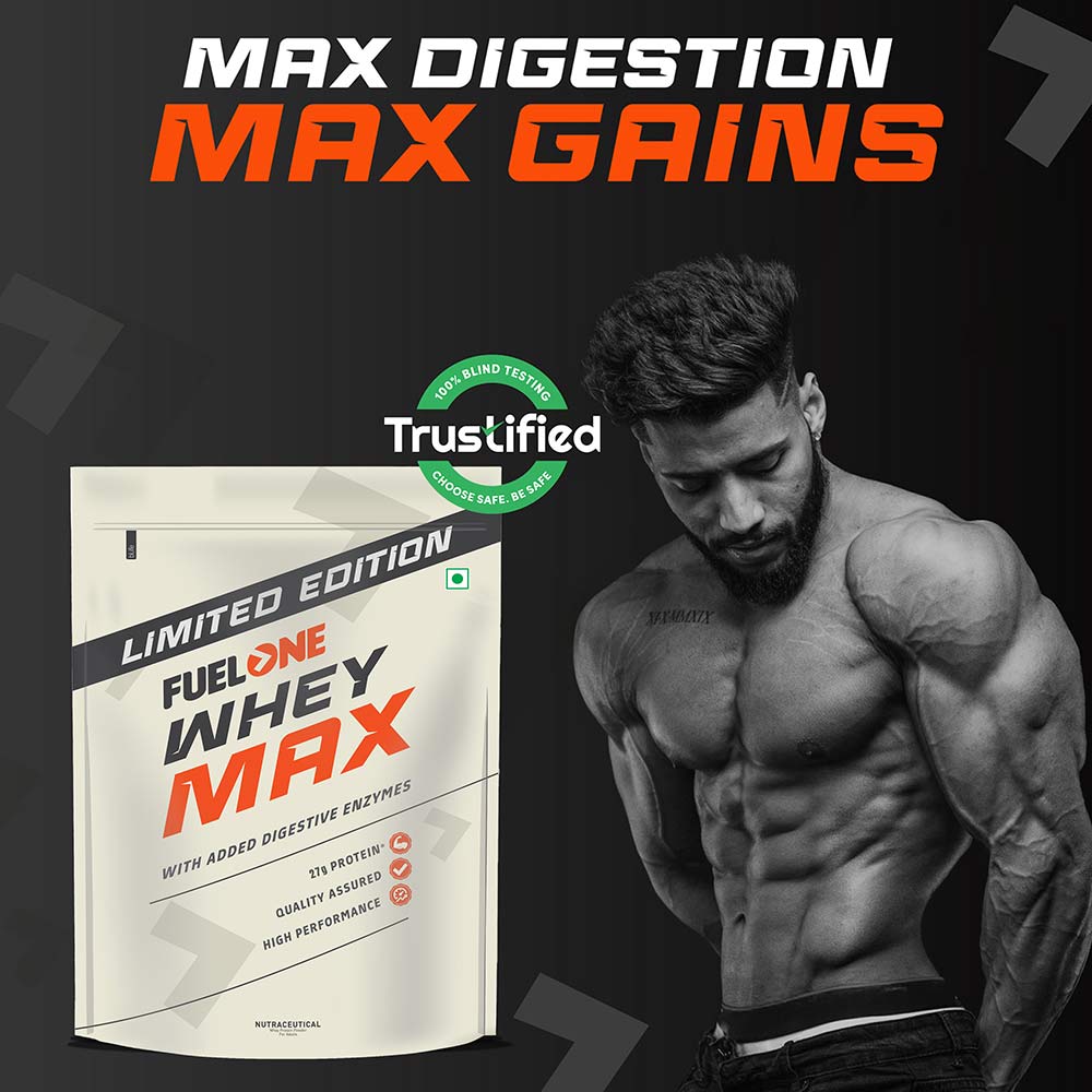 7 - Fuel One Whey Max,  2.2 lb  Rich Chocolate 