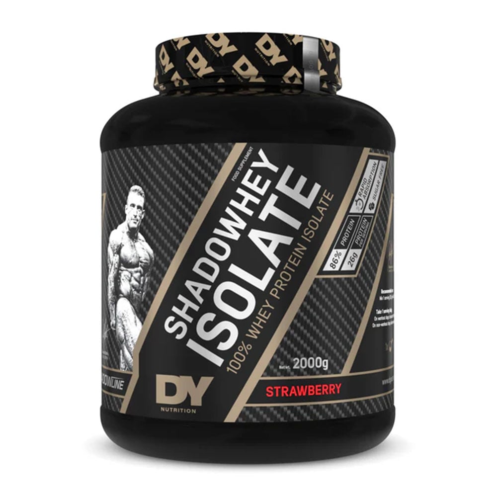 1 - DY Nutrition Whey Protein Shadowhey ISOLATE,  4.4 lb  Strawberry 