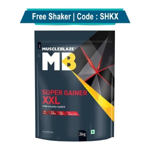 MuscleBlaze Super Gainer XXL,  6.6 lb  Chocolate 