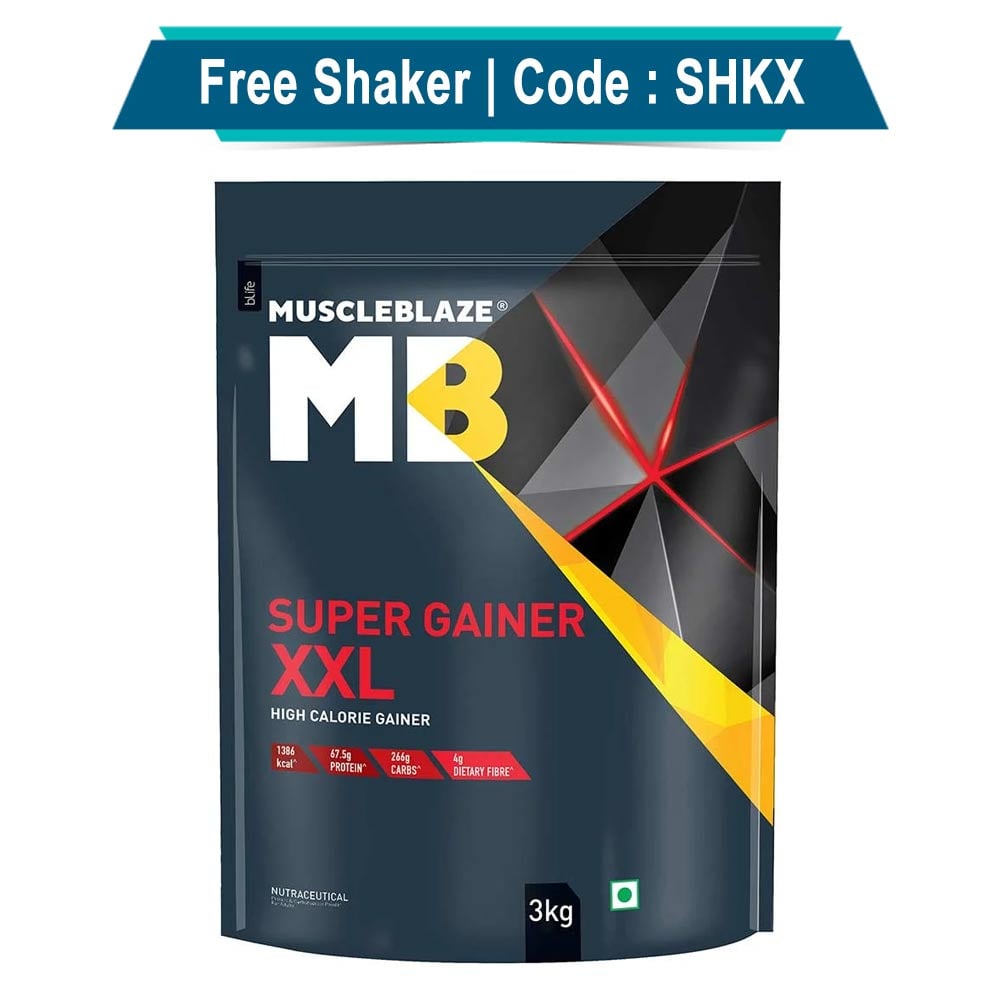 MuscleBlaze Super Gainer XXL,  6.6 lb  Chocolate 