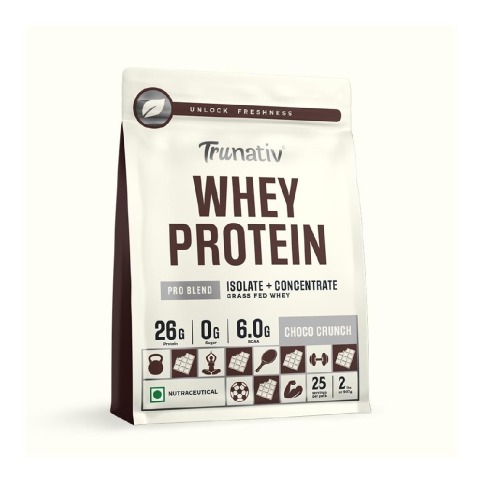 1 - TruNativ Pro Blend Whey Protein, 2 lb Choco Crunch