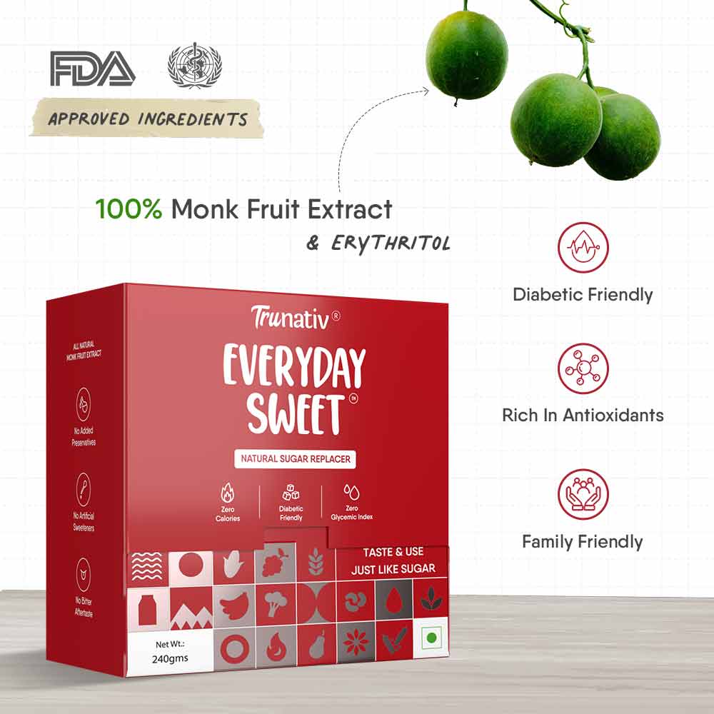 8 - TruNativ Everyday Sweet (Pack of 2),  60 sachets/pack 