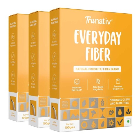 1 - TruNativ Everyday Fiber,  100 g  Unflavoured (Pack of 3) 