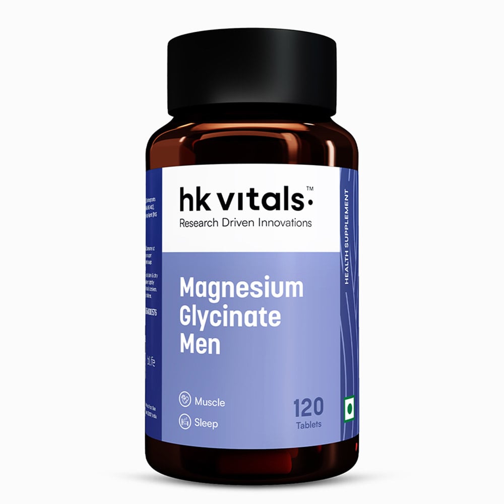 2 - HK Vitals Magnesium Glycinate, Men 120 tablet(s)