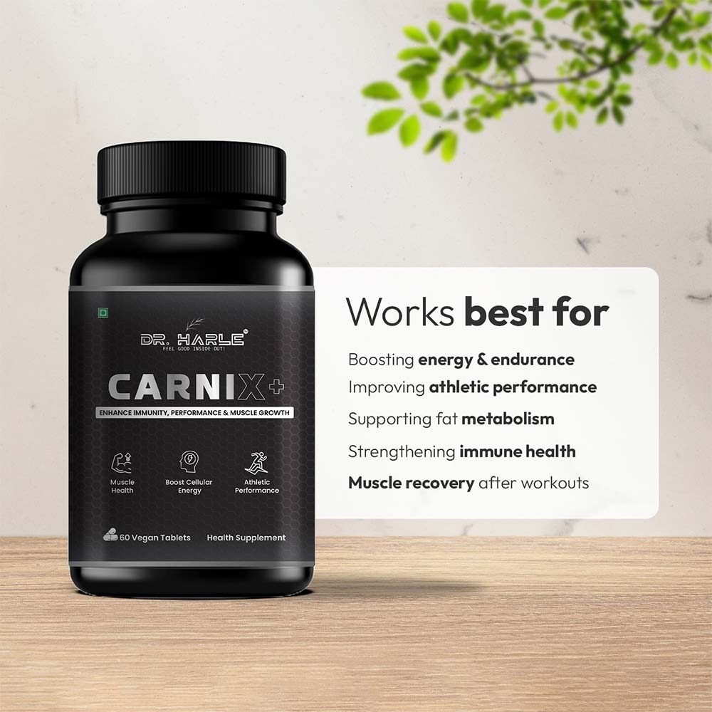 4 - DR. HARLE Carni X+,  60 tablet(s)  Unflavoured 