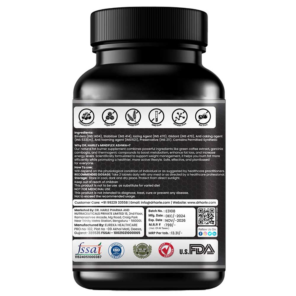 2 - DR. HARLE Fat2Fit Max Plus,  60 tablet(s)  Unflavoured 