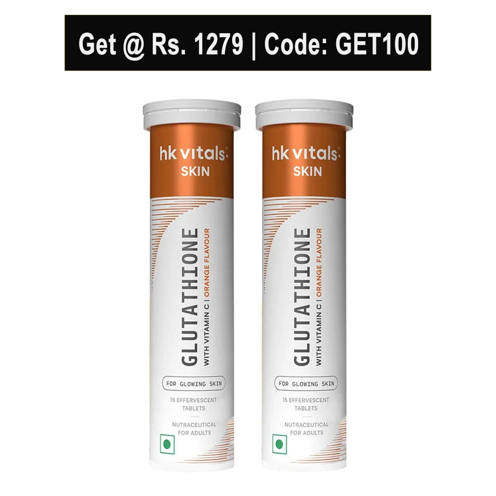 HK Vitals Glutathione Effervescent with Vitamin C,  Orange  30 tablet(s) 