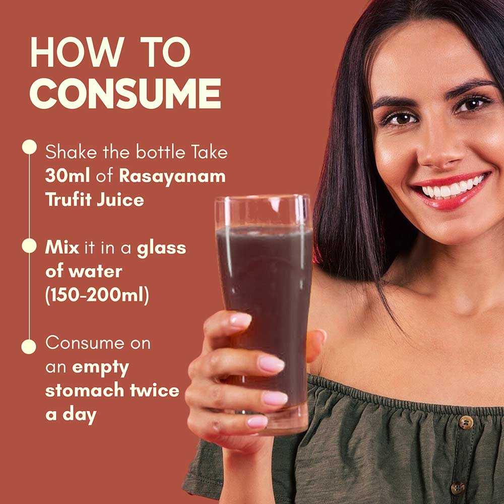 4 - Rasayanam Trufit Juice for Healthy Weight Management,  Unflavoured  750 ml 